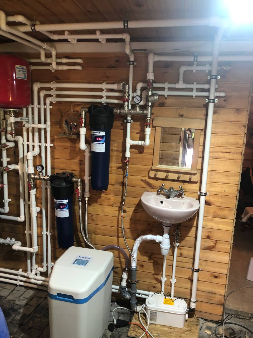 Пример выполненной сантехнической работы