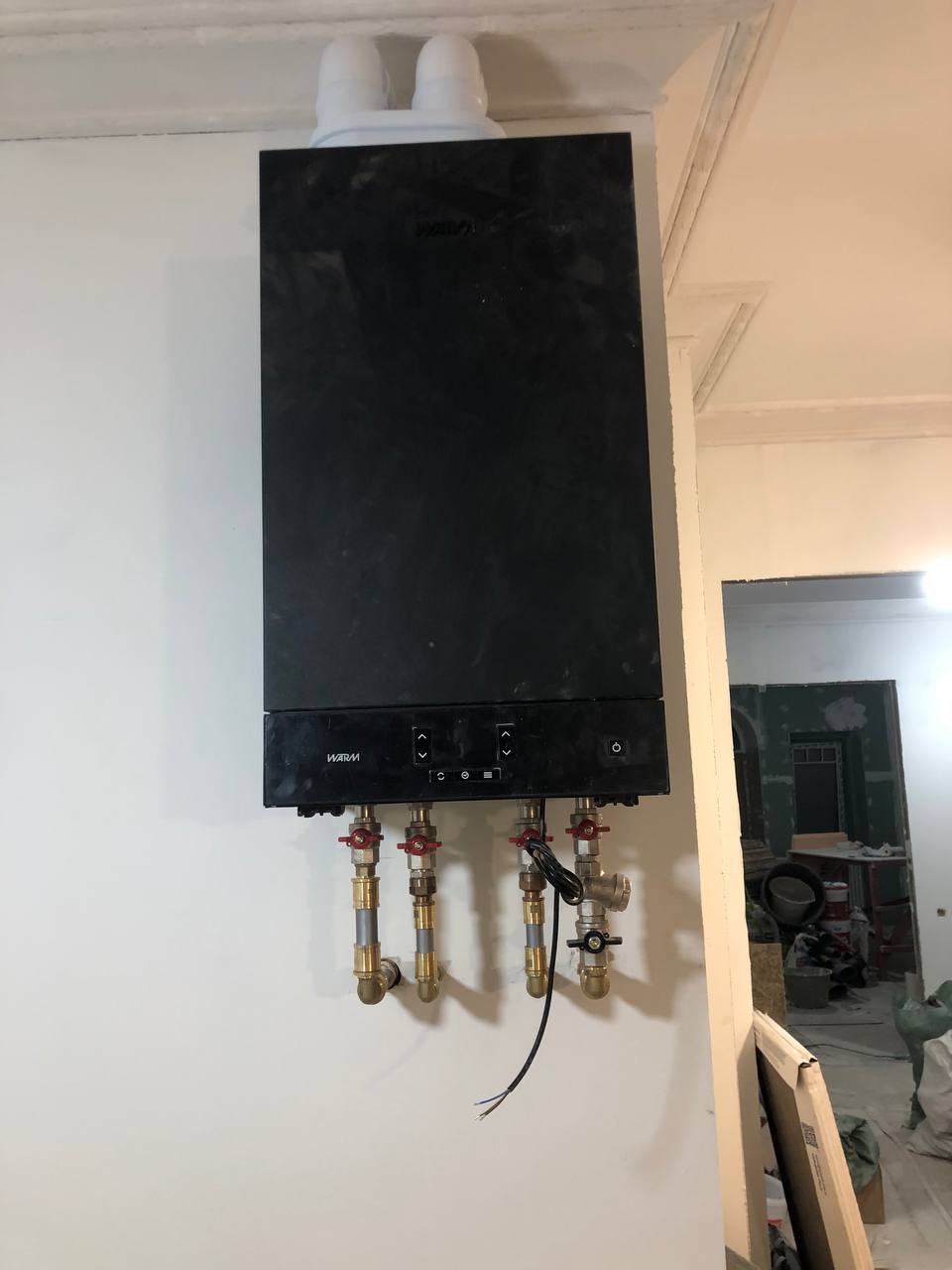 Пример выполненной сантехнической работы