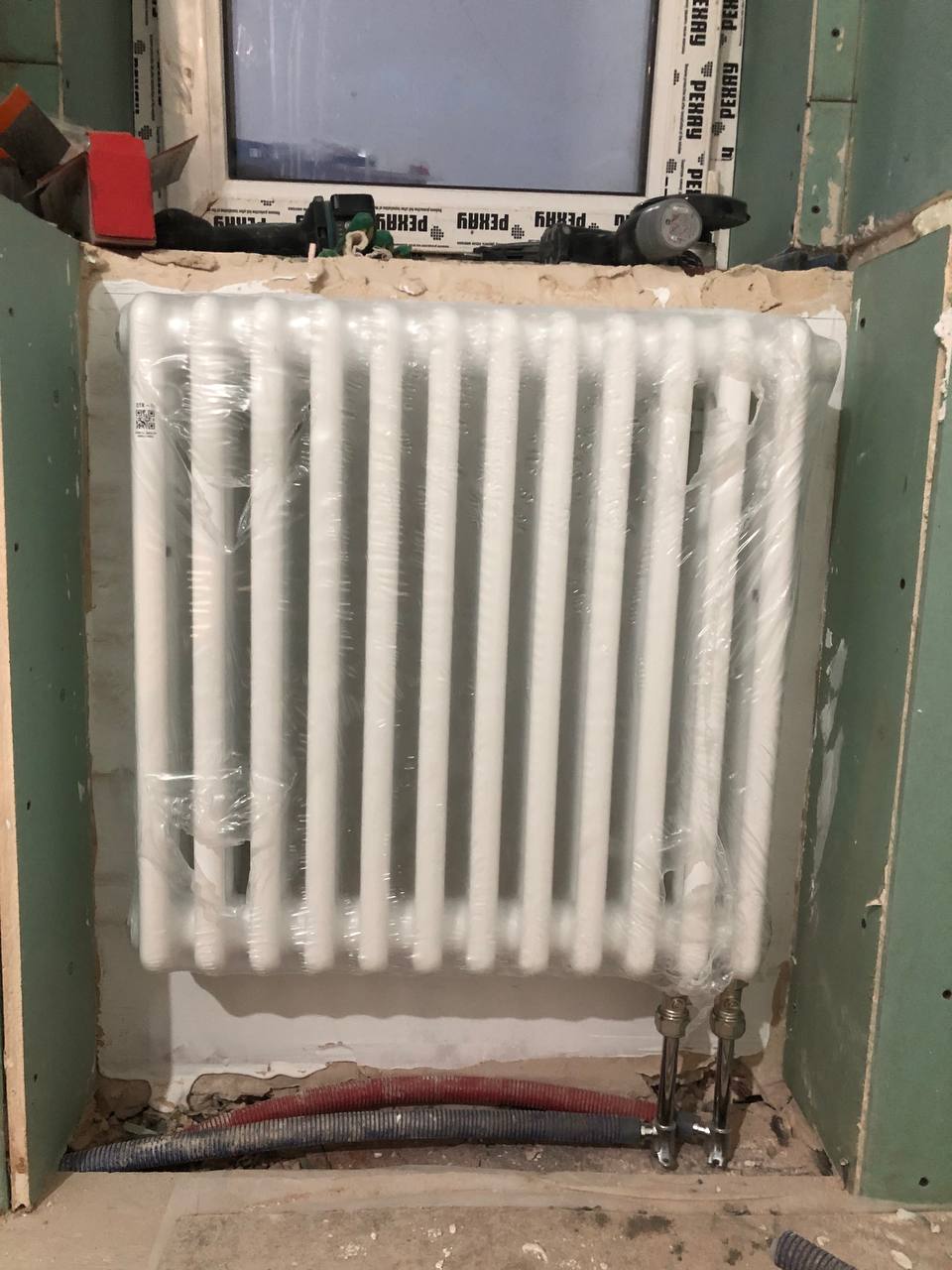 Пример выполненной сантехнической работы