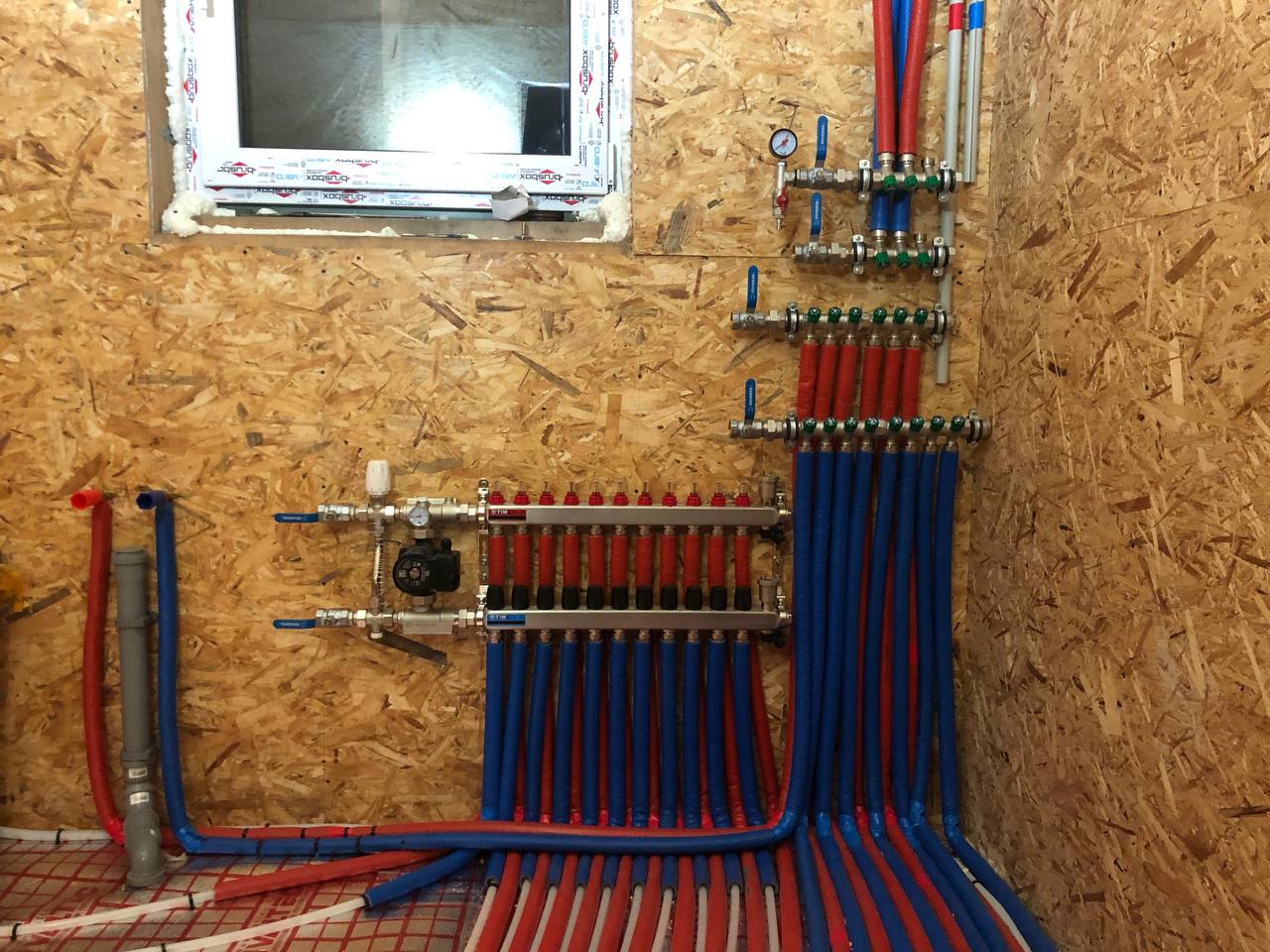 Пример выполненной сантехнической работы