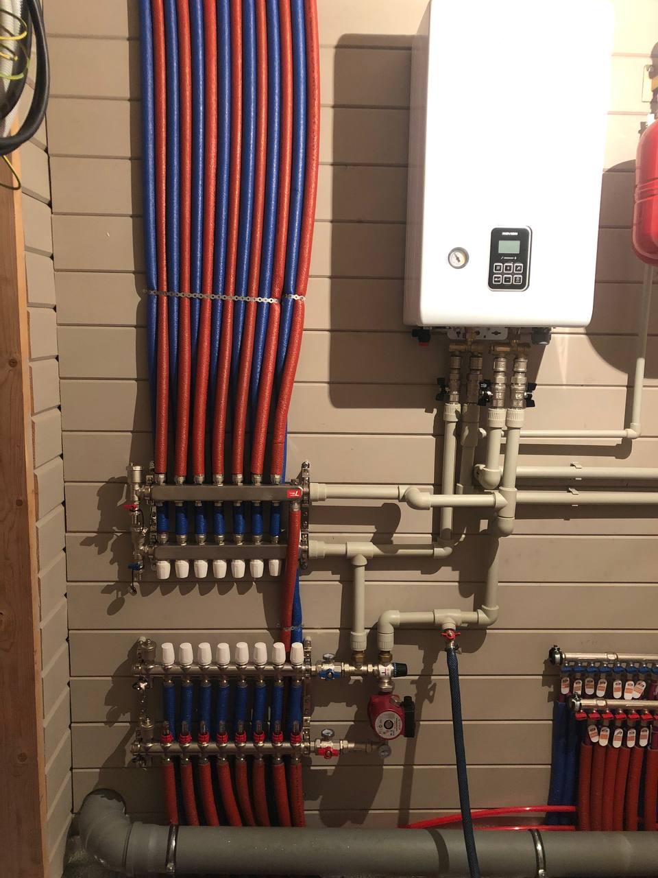 Пример выполненной сантехнической работы