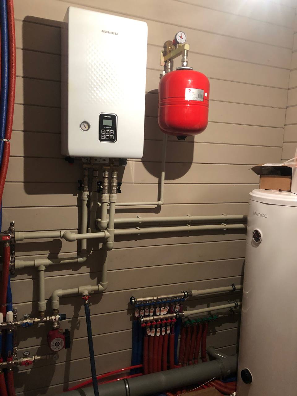 Пример выполненной сантехнической работы