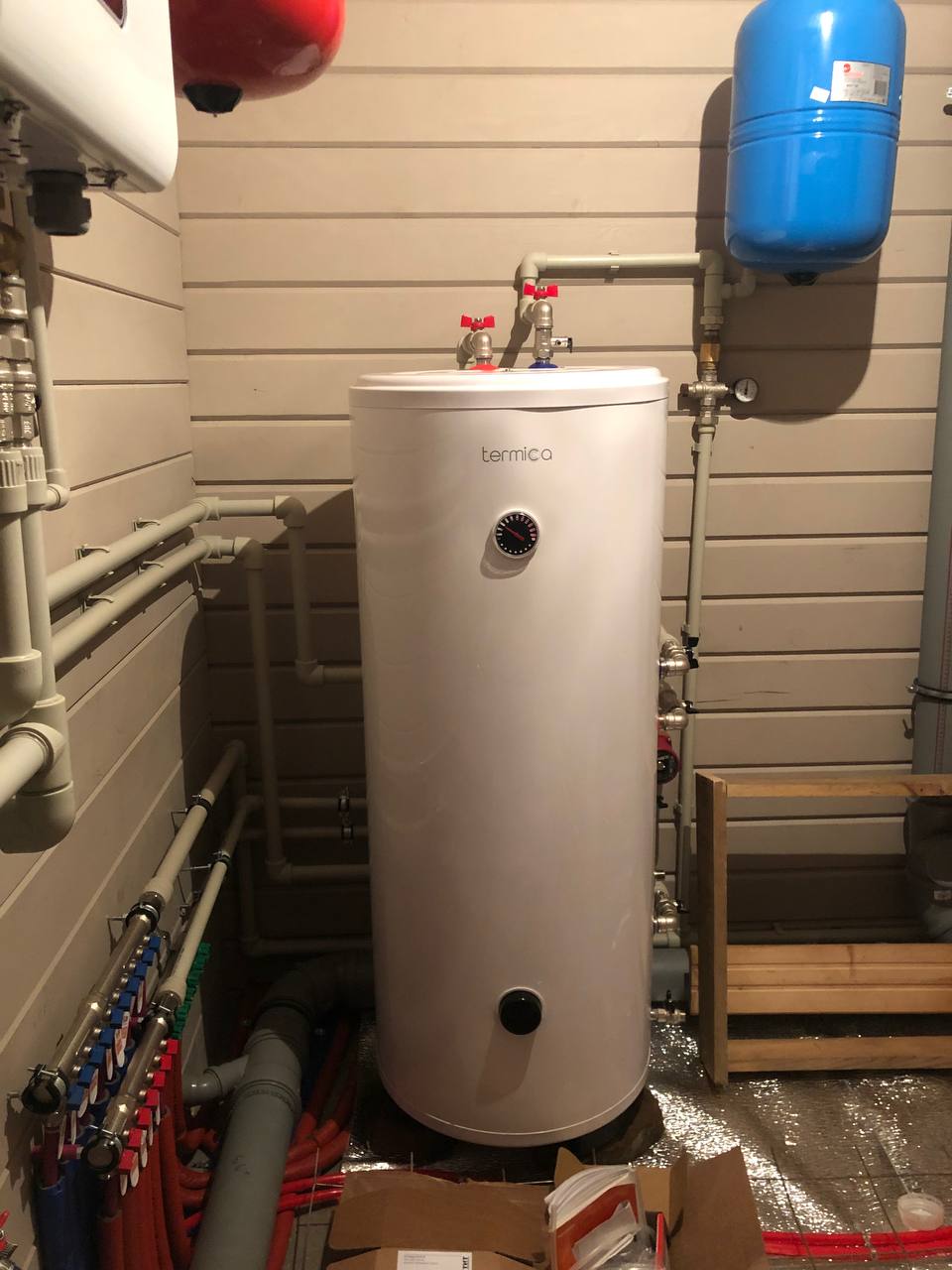 Пример выполненной сантехнической работы