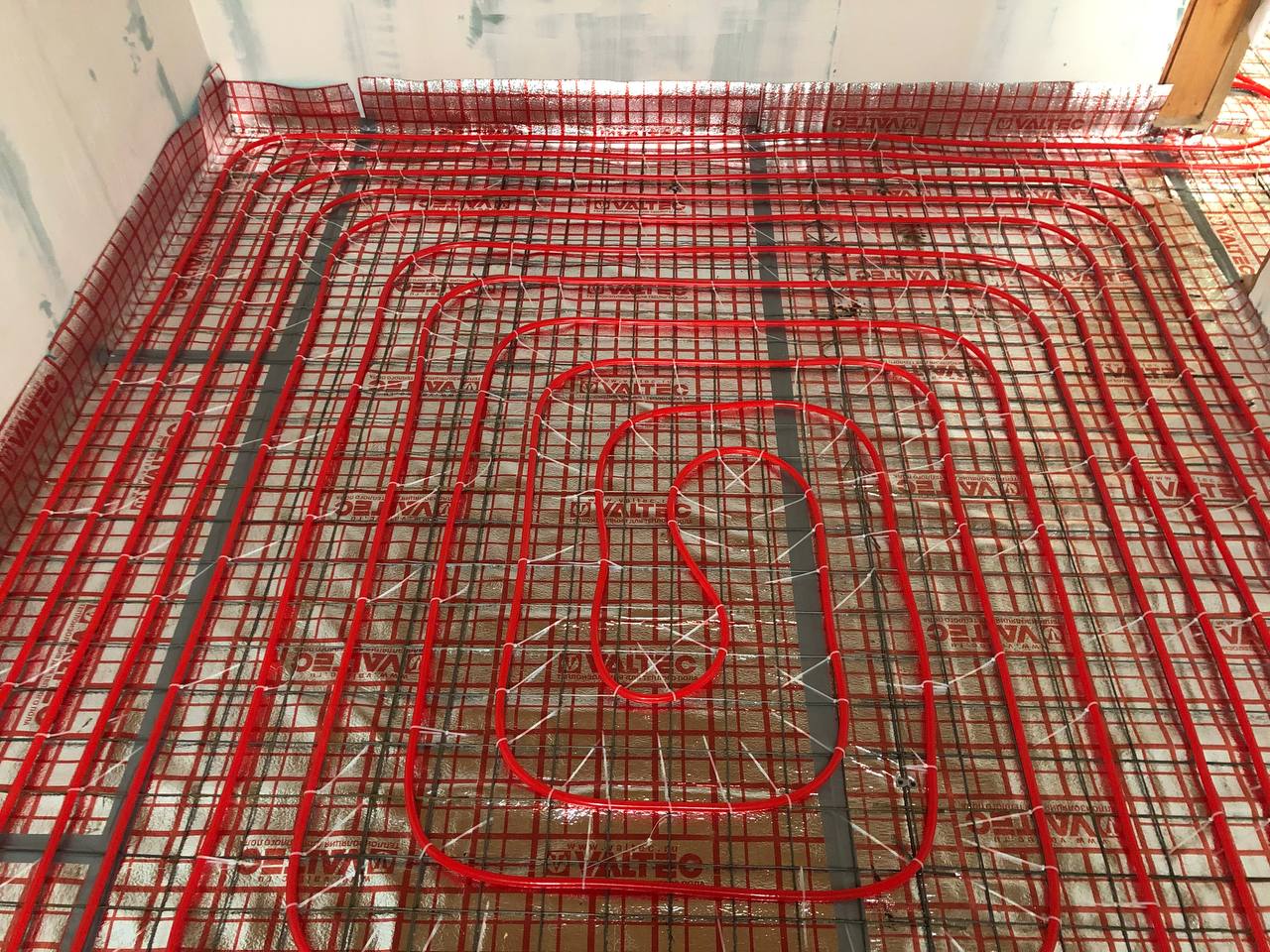 Пример выполненной сантехнической работы